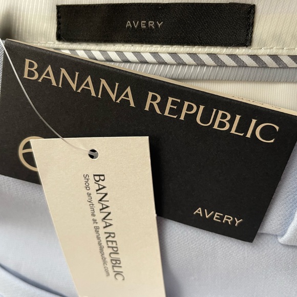 BANANA REPUBLIC Avery Fit Cropped Pant Size 6 Long Powder Blue - Picture 7 of 12